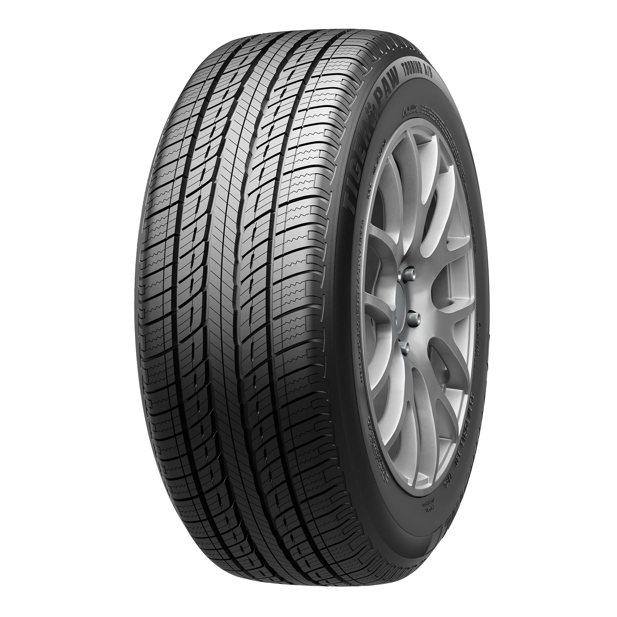 Uniroyal Tiger Paw Touring A/S All-Season 245/40R19 94V Tire Fits: 2011-14 Acura TL SH-AWD, 2009-14 Nissan Maxima SV