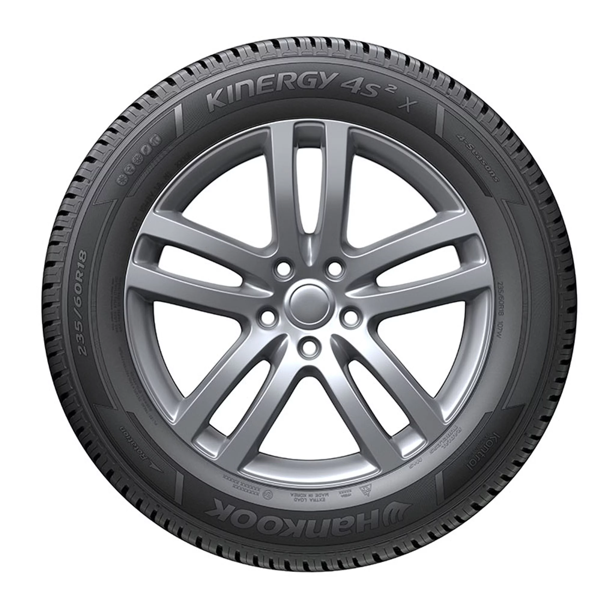 Hankook Kinergy 4S2 X (H750A) All Weather 235/55R20 102V SUV/Crossover Tire