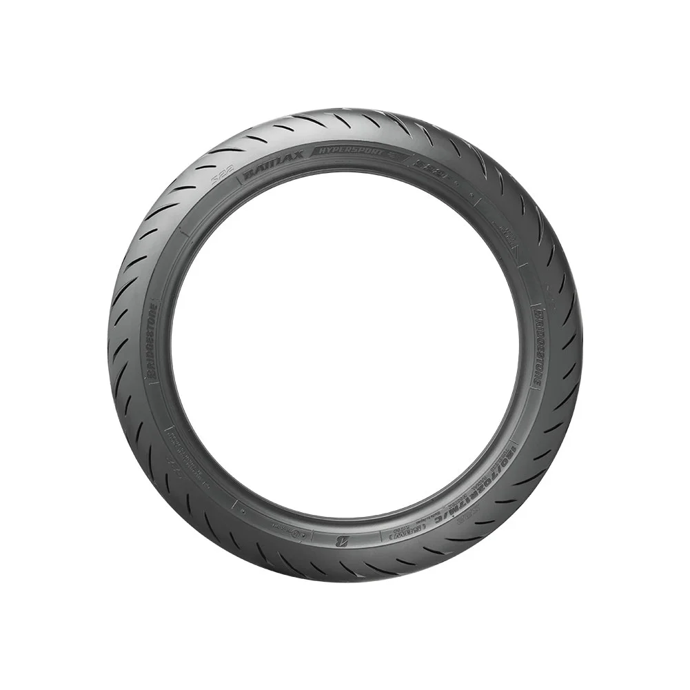 Bridgestone Battlax S22 Hypersport Front Motorcycle Tire 110/70R-17 (54H) For HONDA CB300F (ABS) 2017-2018
