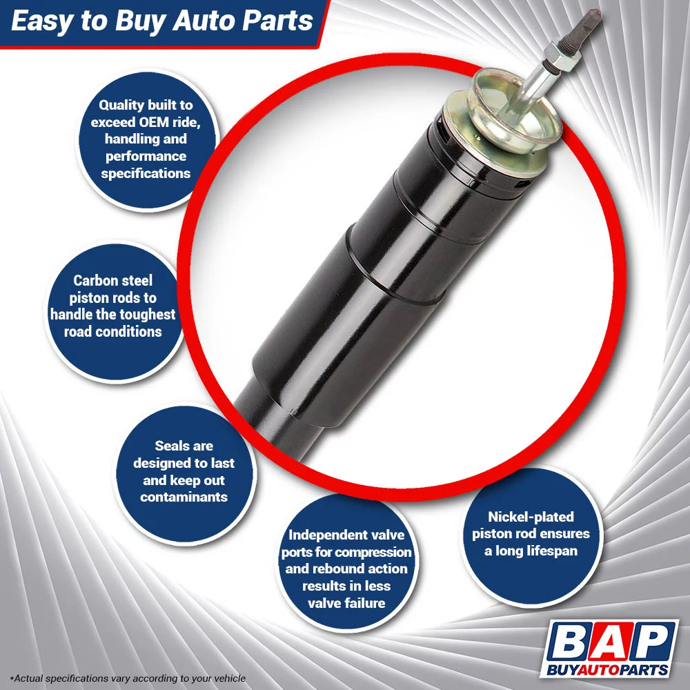 For BMW X3 2004 2005 2006 2007 2008 2009 2010 Rear Shock Absorber - Buyautoparts