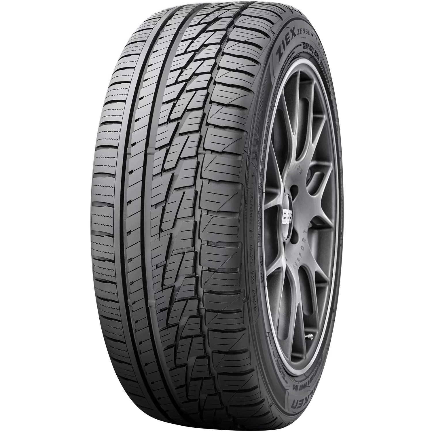 Falken Ziex ZE950 A/S 255/40R18 99 W Tire Fits: 2011-14 Mercedes-Benz SL550 Base, 2005 Mercedes-Benz SL500 Base