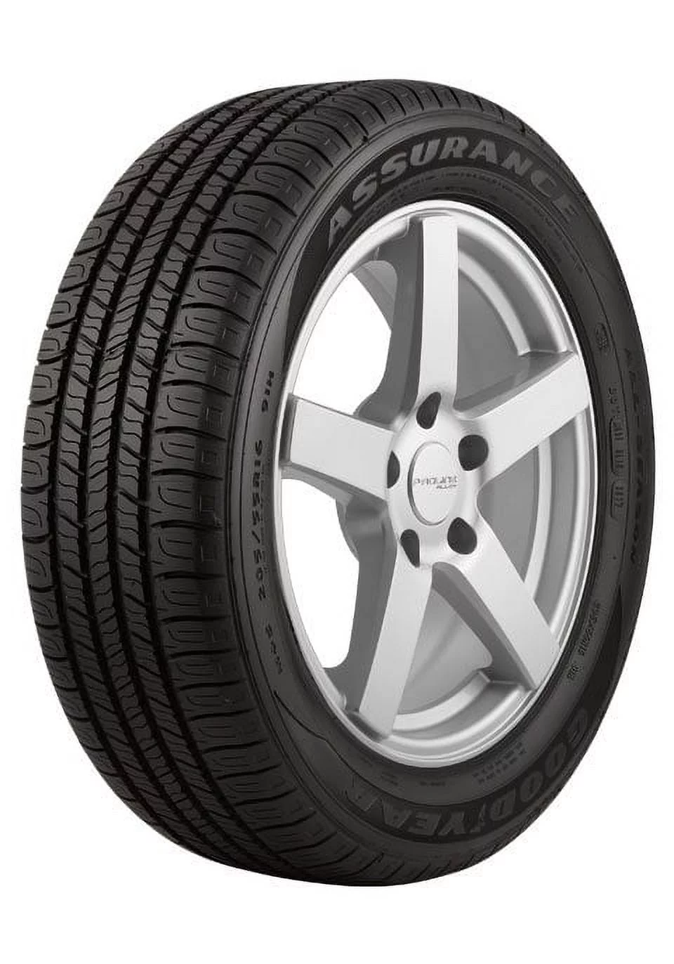 4 New Goodyear Assurance All-Season Tires - 205/60R16 92T Fits: 2010-12 Ford Fusion S, 2015-17 Kia Soul LX