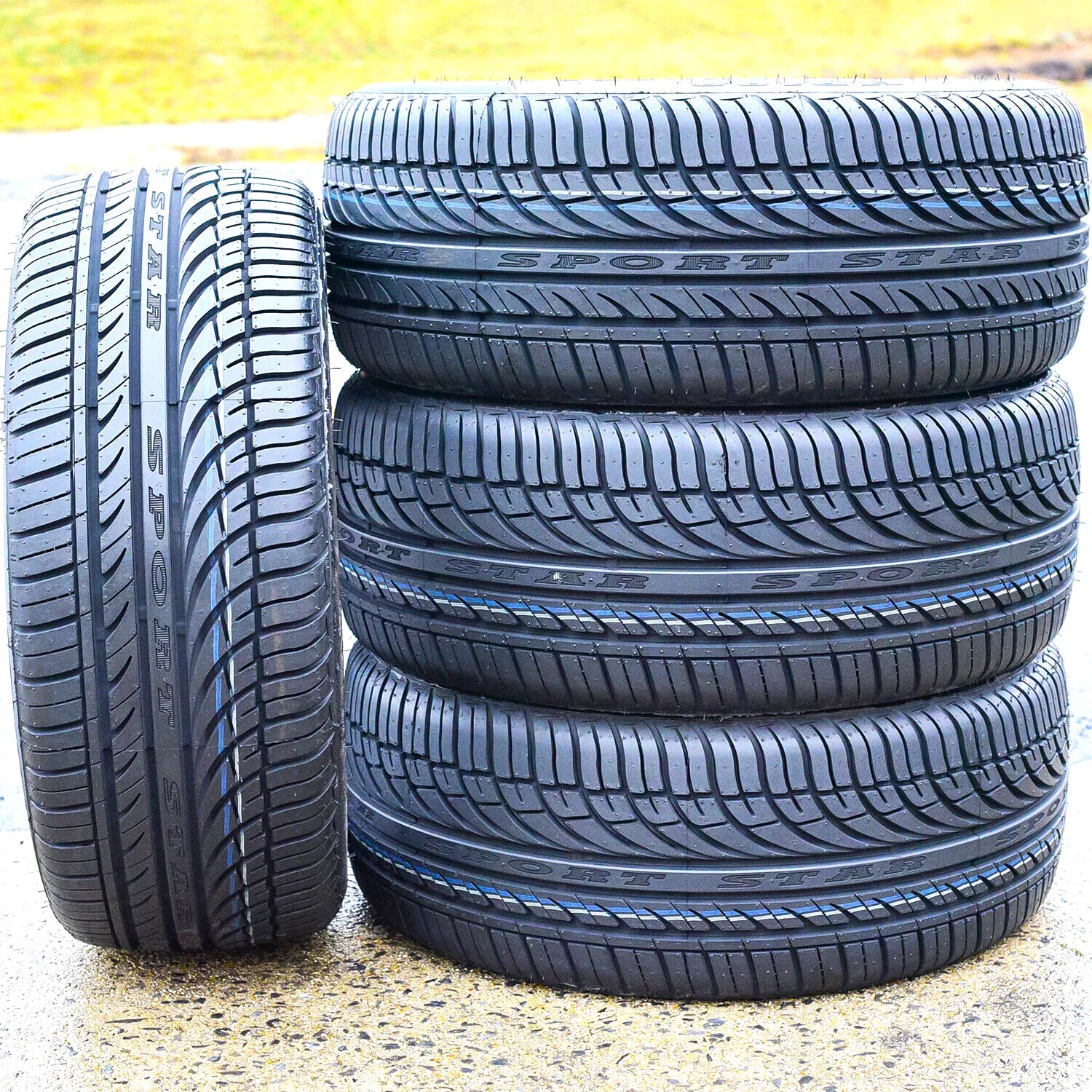 Set of 4 (FOUR) Fullway HP108 185/65R15 88H AS A/S Performance Tires Fits: 2017 Hyundai Accent LE, 2013-14 Honda Fit EV