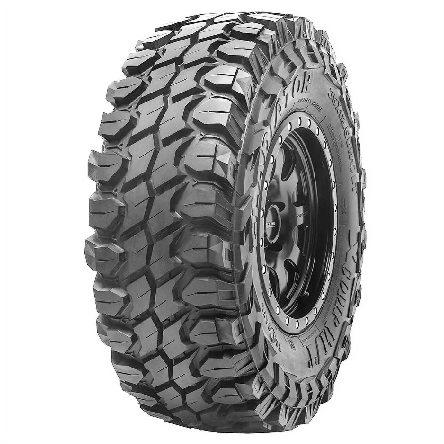 4 New Gladiator X-Comp M/T Mud-Terrain Tire - 31X10.50R15 109Q LRC 6PLY