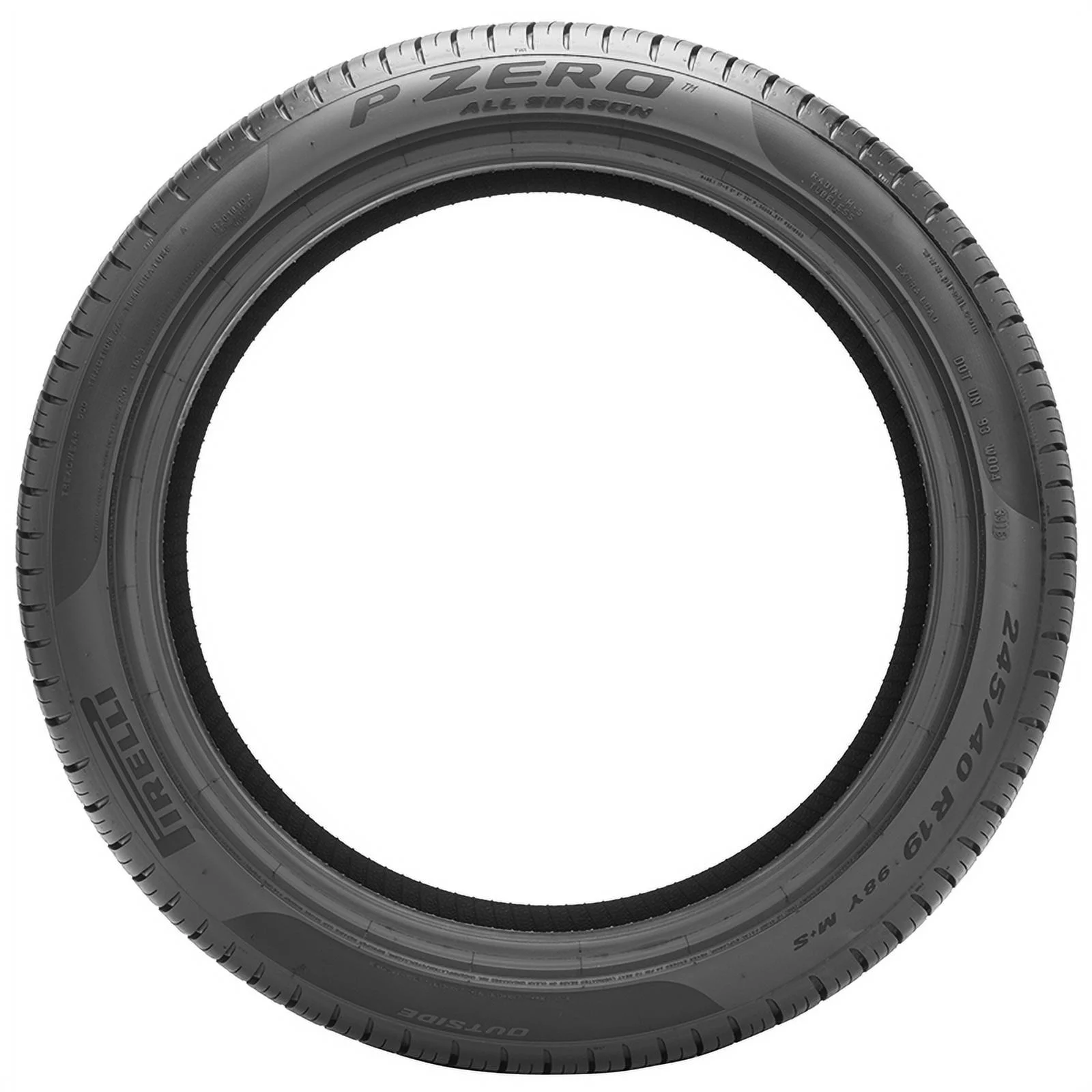Pirelli P Zero All Season P235/45R18 94V Tire Fits: 2010-12 Nissan Altima SR, 2013-14 Honda Accord Sport
