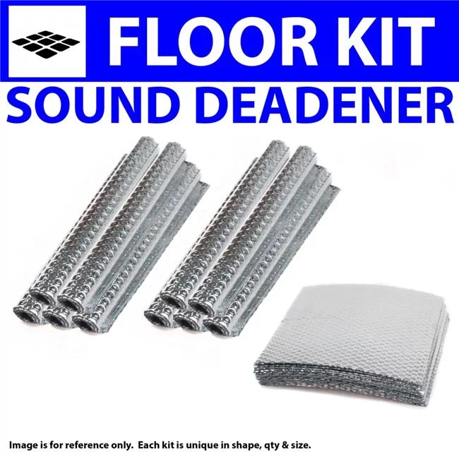 Zirgo High Performance Cooling Products Heat & Sound Deadener for Ford Thunderbird 1983-1997 Floor Kit 33453CM2