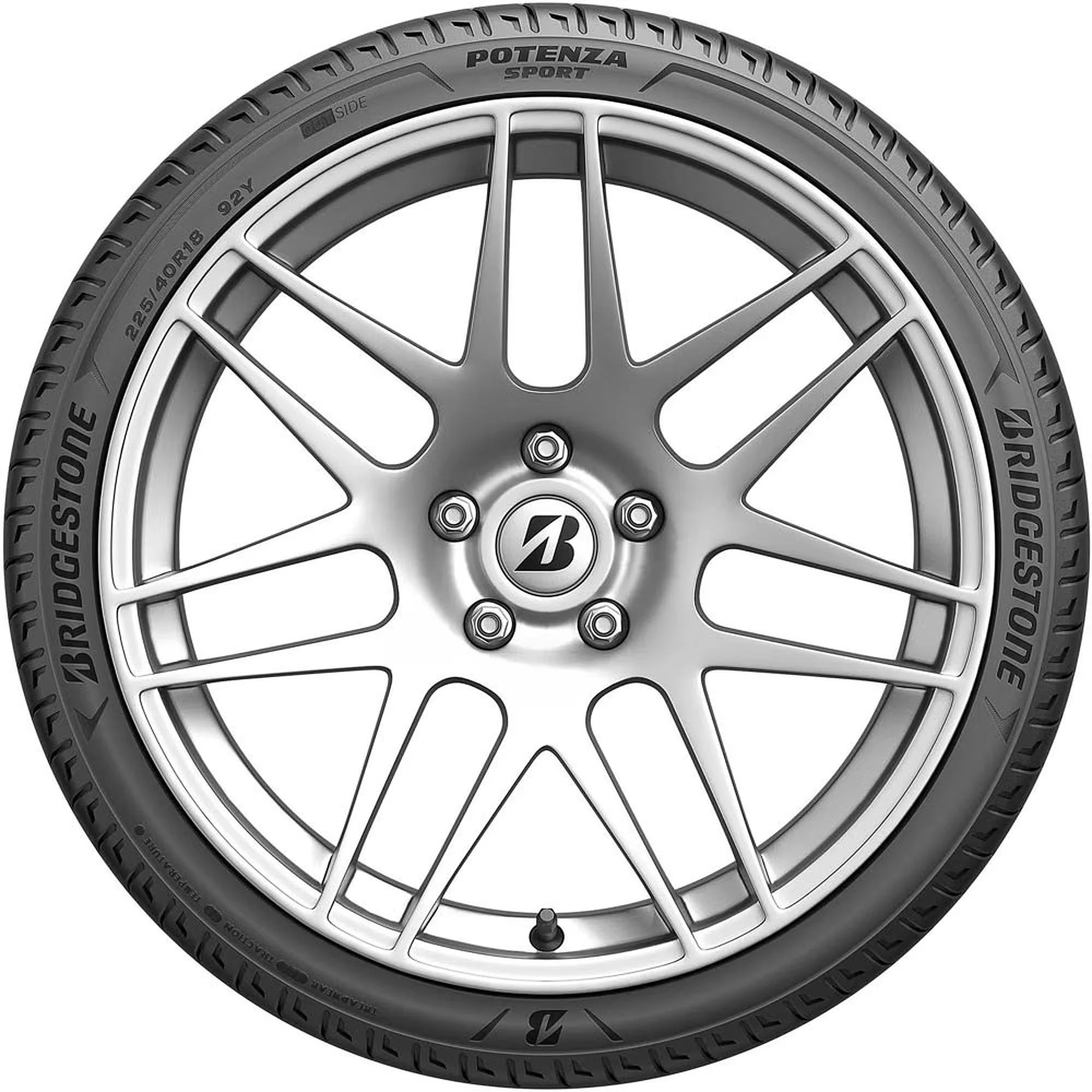 Bridgestone Potenza Sport A/S UHP All Season 255/35R19 96Y XL Passenger Tire