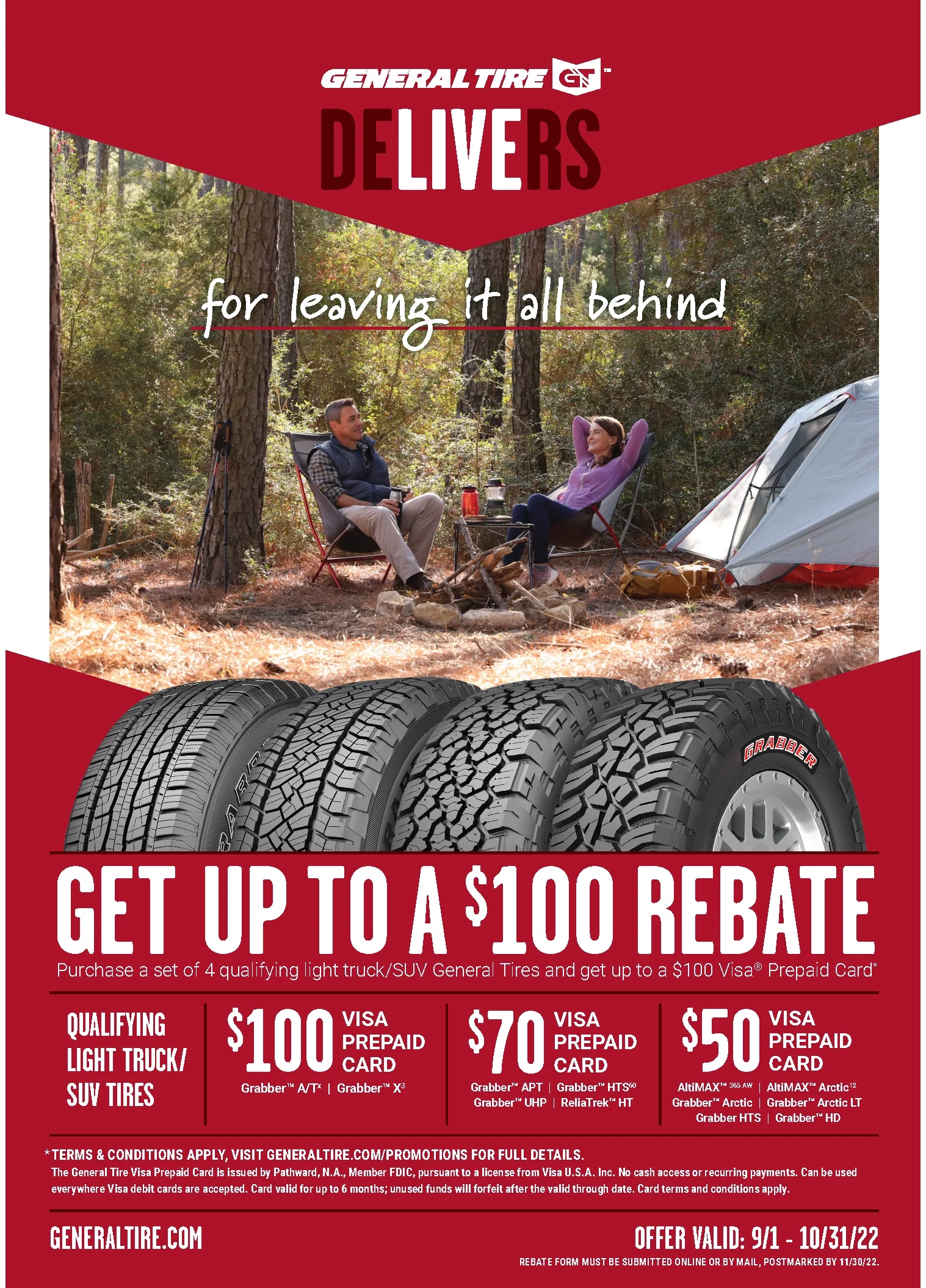 General Grabber HD 225/75R16 115 R Tire Fits: 2000-01 Dodge Ram 2500 Base, 2015-23 Ram ProMaster 2500 Base
