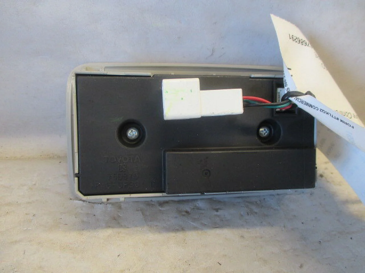 Pre-Owned 2011 2012 2013 2014 Toyota Sienna Rear AC Heater Temperature Control Unit OEM (Good)