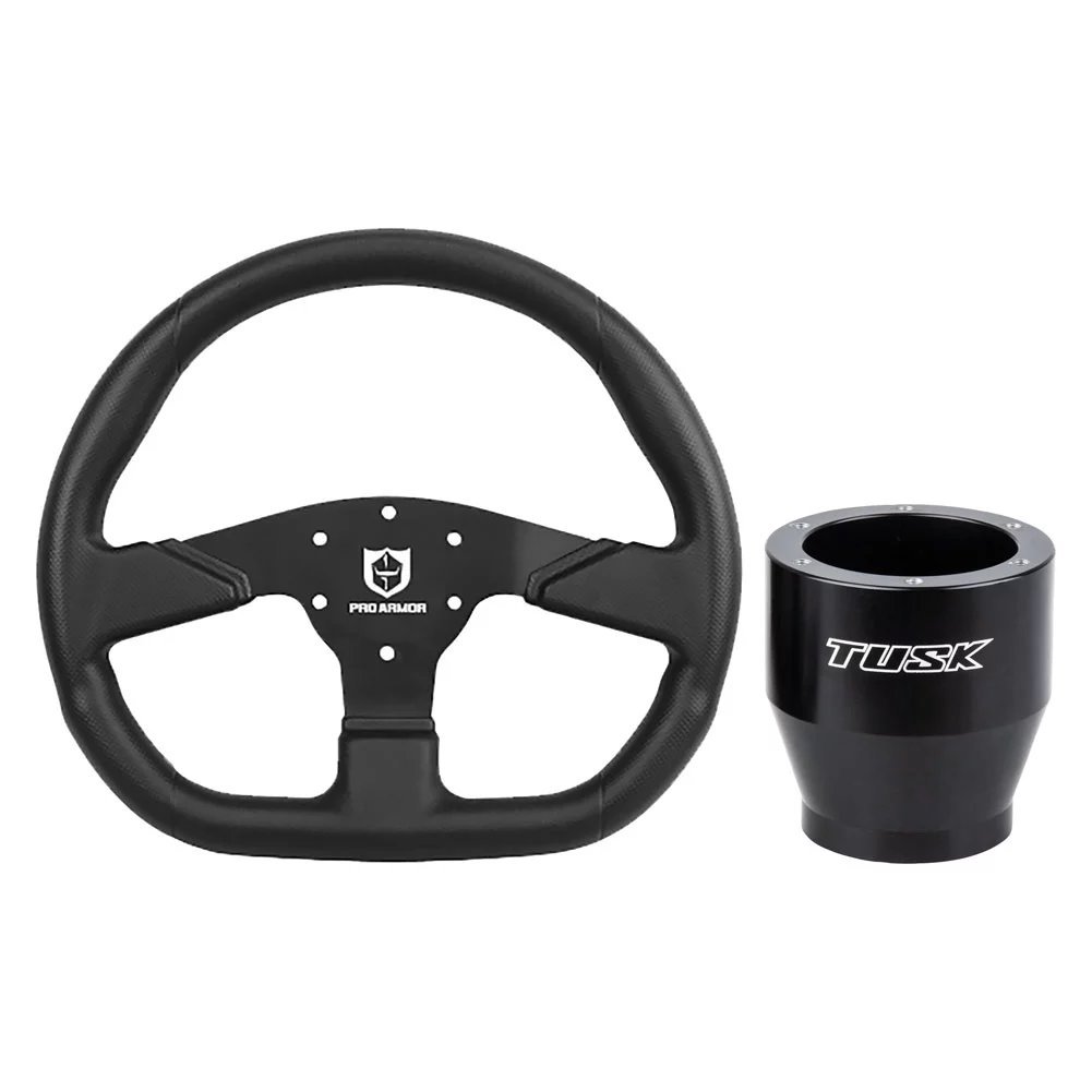 Tusk Steering Wheel Hub with Pro Armor Steering Wheel