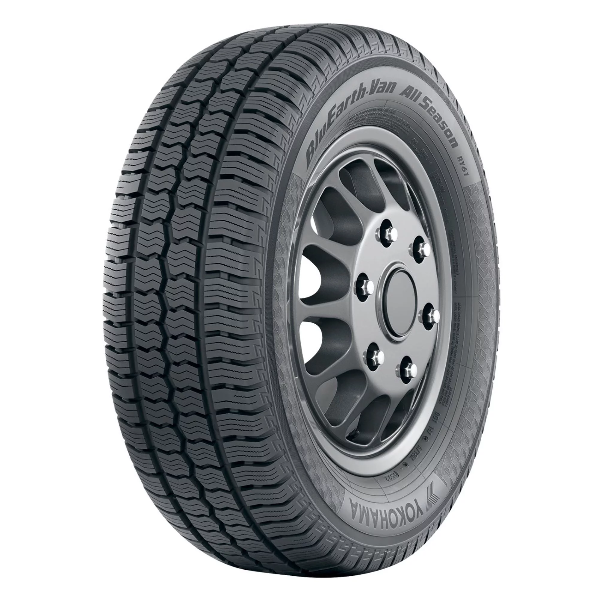 Yokohama BluEarth-Van All Season RY61 195/75R16C/8 107/105R BW All Season Tire