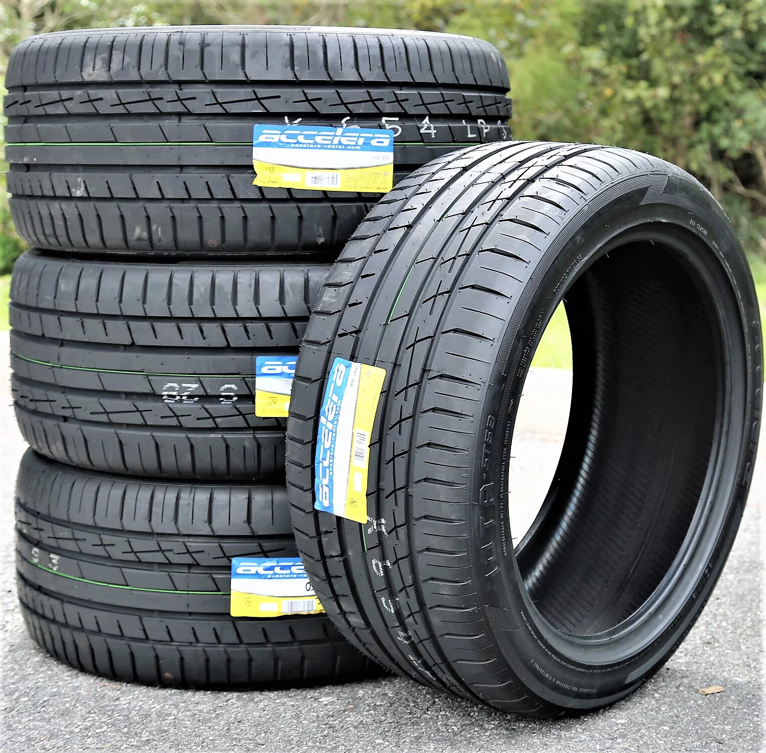 Set of 4 (FOUR) Accelera Iota ST68 275/45R21 110W XL A/S High Performance Tires