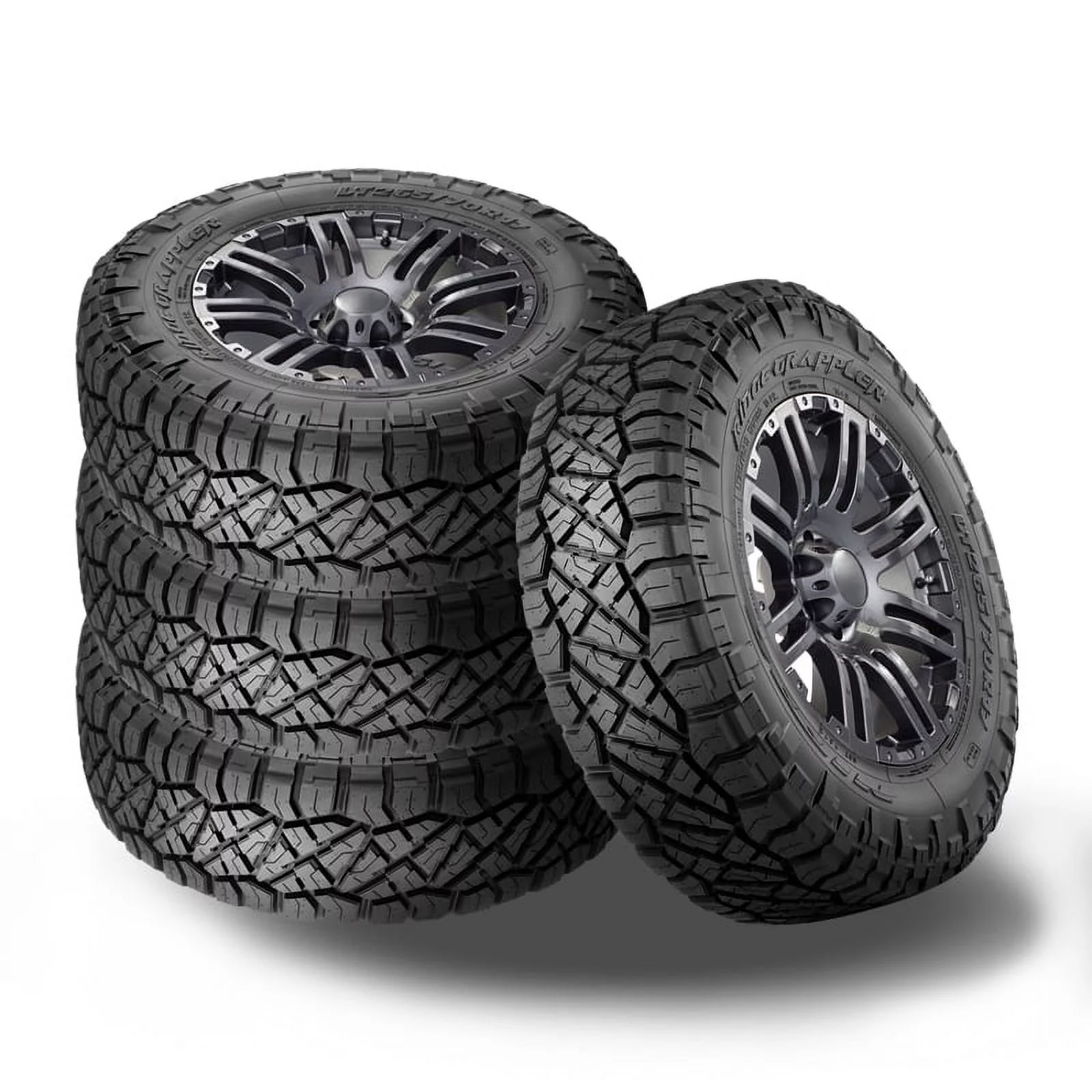 4 Nitto Ridge Grappler LT 295/65R20 10 Ply 129/126Q Mud/All Terrain Hybrid Tires 217230 / 295/65/20 / 2956520