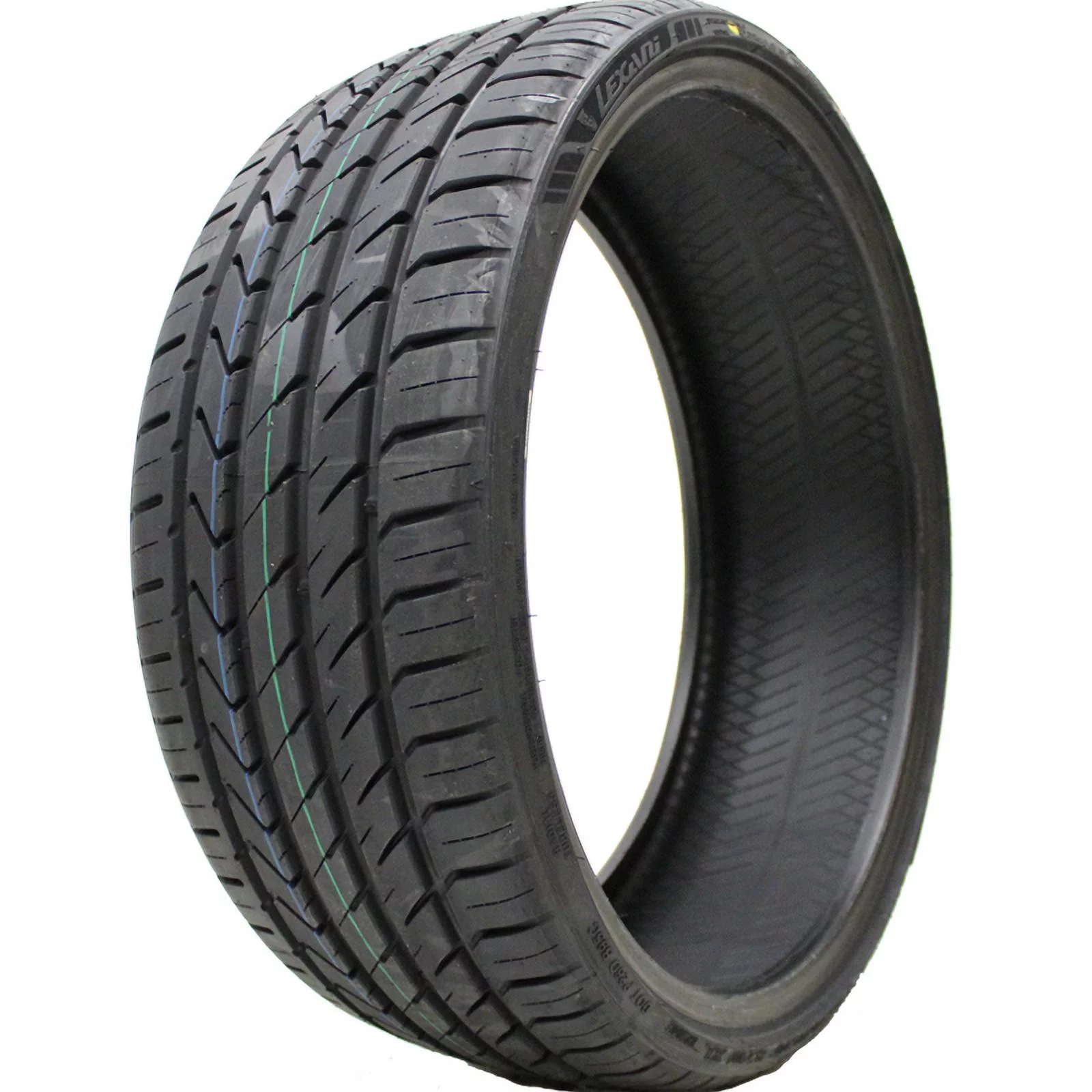 Set of 2 Lexani LX-Twenty 255/40ZR19 100W XL Tires Fits: 2014 Ford Mustang GT, 2015 Ford Mustang EcoBoost Premium