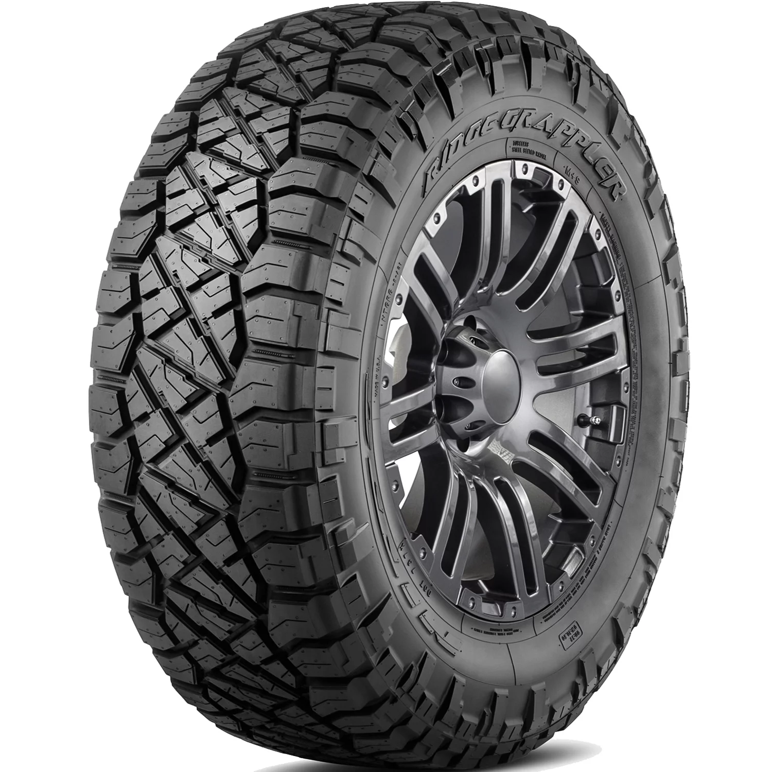 Set of 4 (FOUR) Nitto Ridge Grappler LT 285/60R18 Load E 10 Ply AT A/T All Terrain Tires