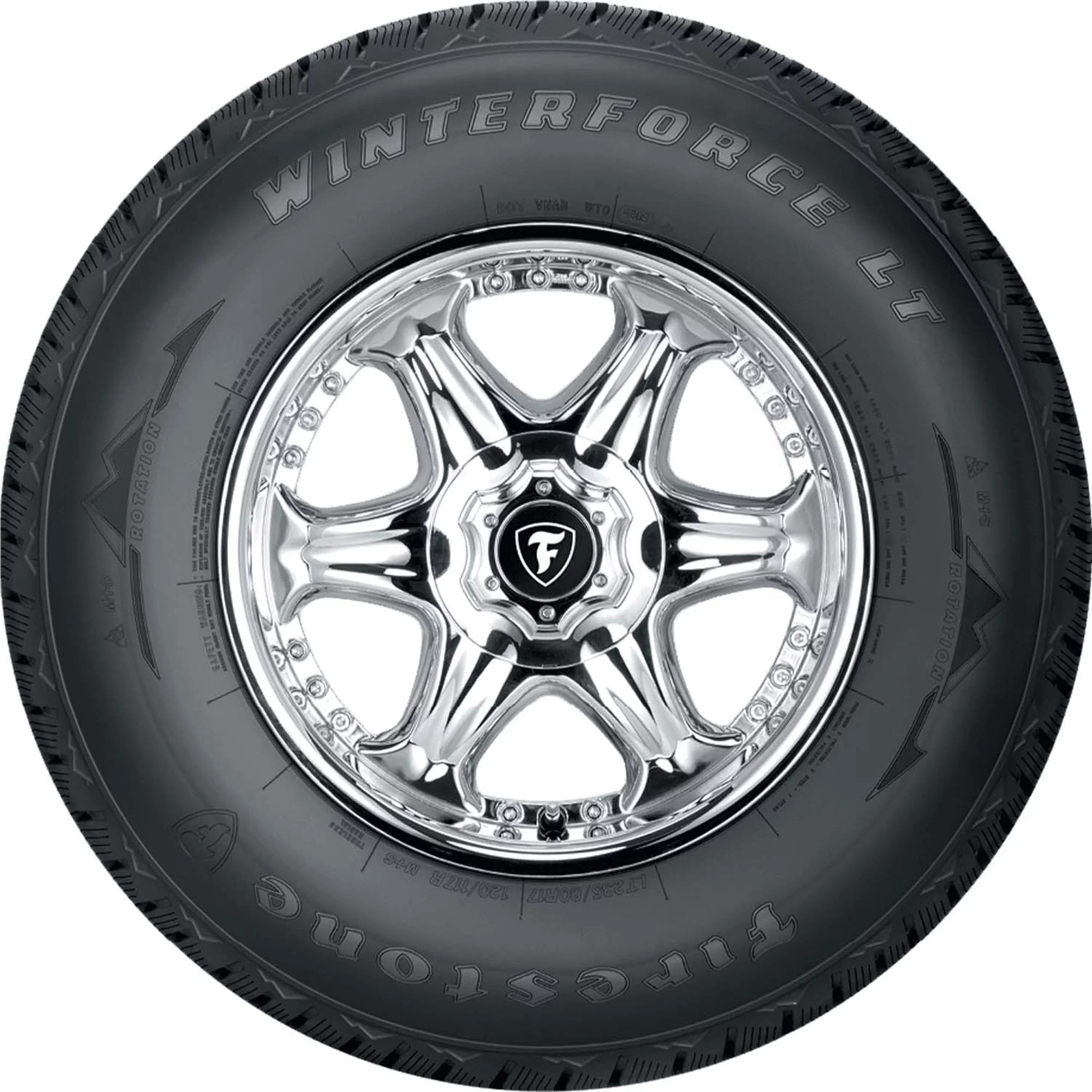 Firestone Winterforce LT Winter LT235/80R17 120/117R E Light Truck Tire
