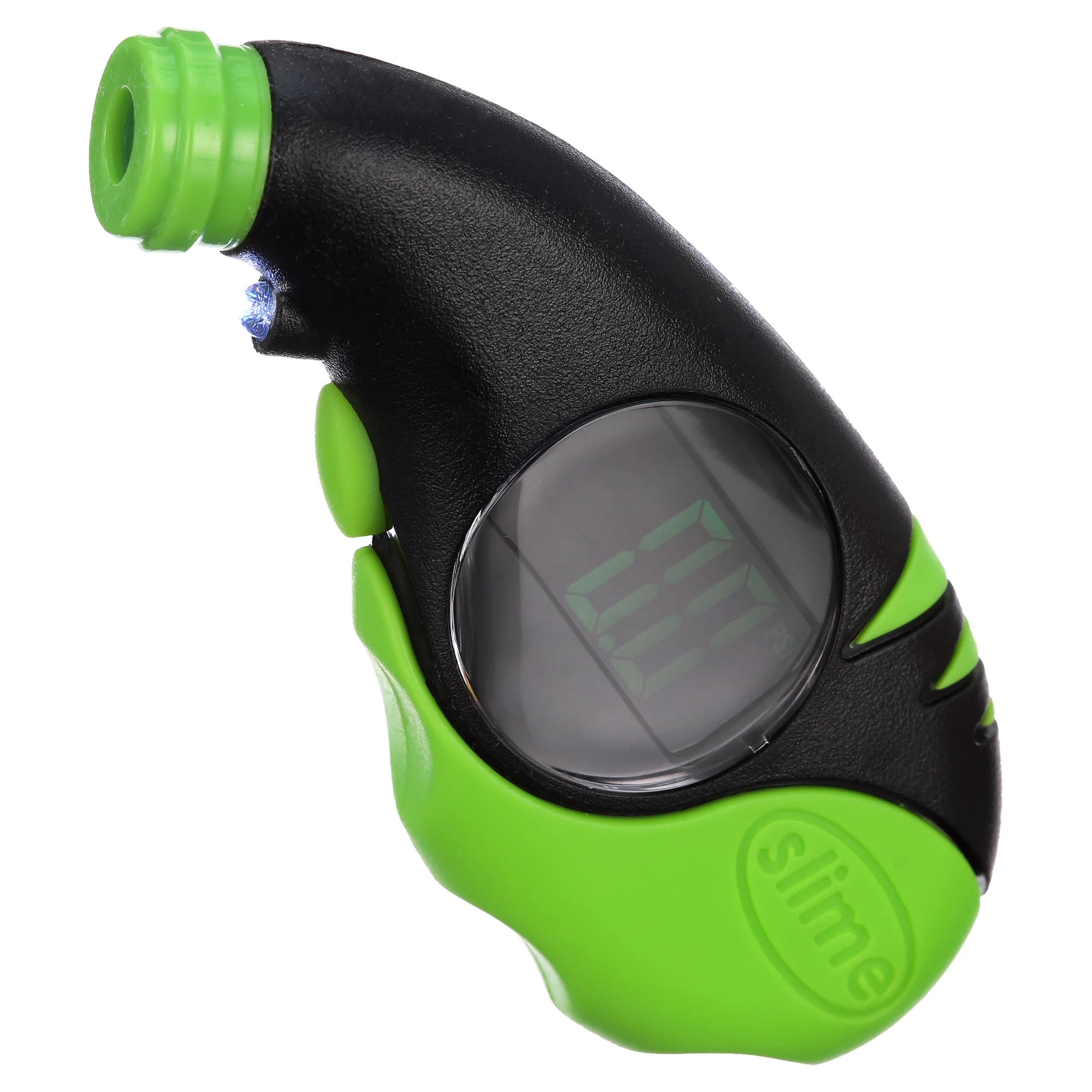 Slime Elite Digital Tire Gauge 5-150 Psi - 20475 Green & Black, Works with Multiple Vehicle Make