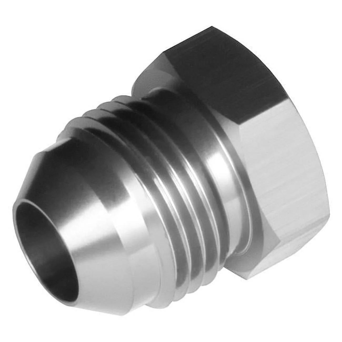 Red Horse Performance RHP806-12-5 12AN AN & JIC Aluminum Flare Plug - Clear