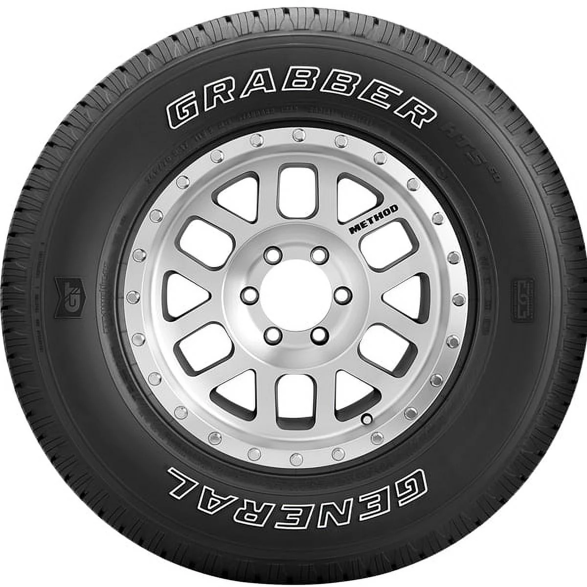 1 General Grabber HTS60 HTS-60 All Season Highway 255/70R18 113T OWL Truck Tires 4504870000 / 255/70/18 / 2557018
