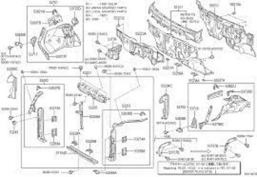 Genuine Toyota Sienna Radiator Support Sub-Assembly Left (2011-2019) 5320308040