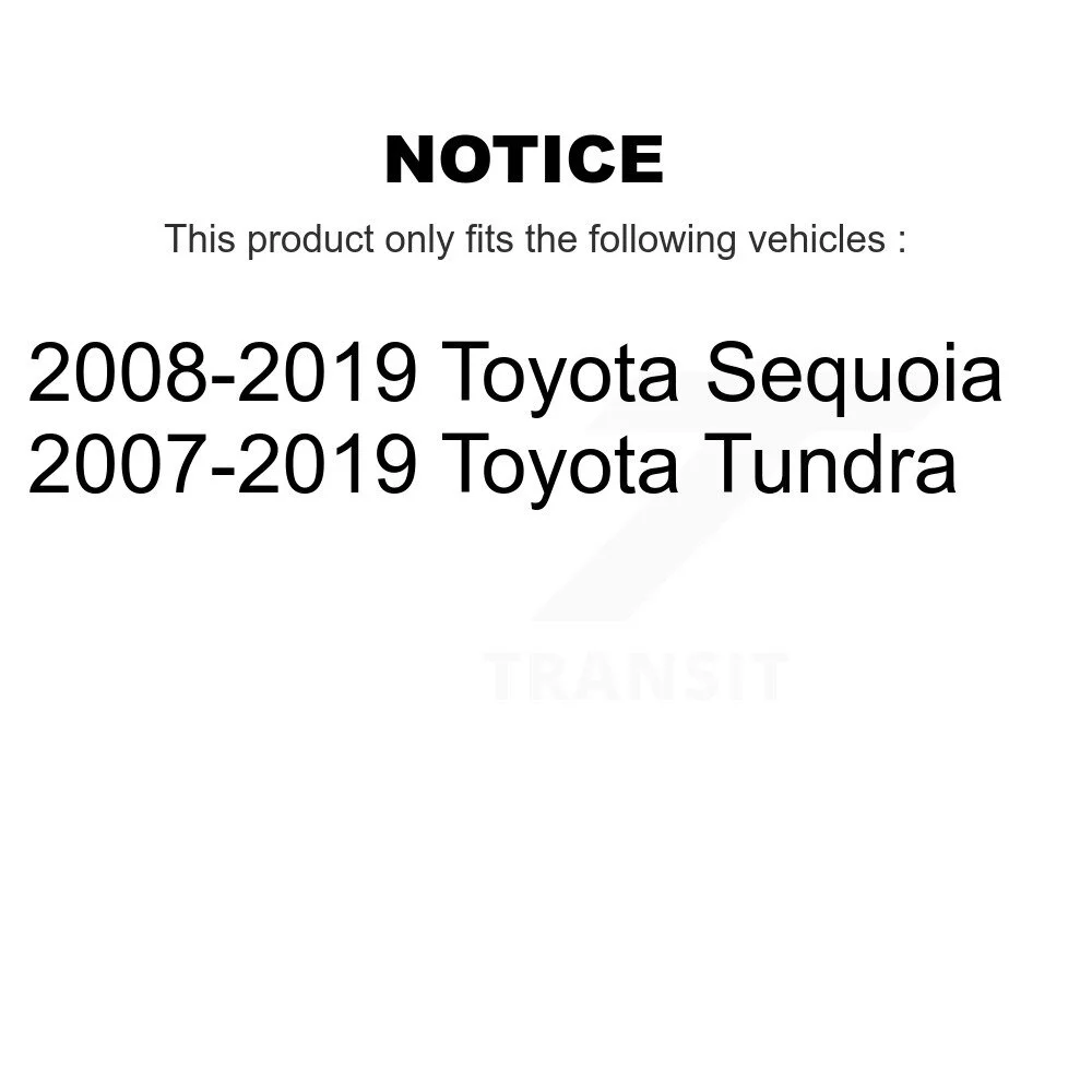 Transit Auto - Front Right (Passenger) Steering Tie Rod End & Boot Kit For Toyota Tundra Sequoia KTB-100717