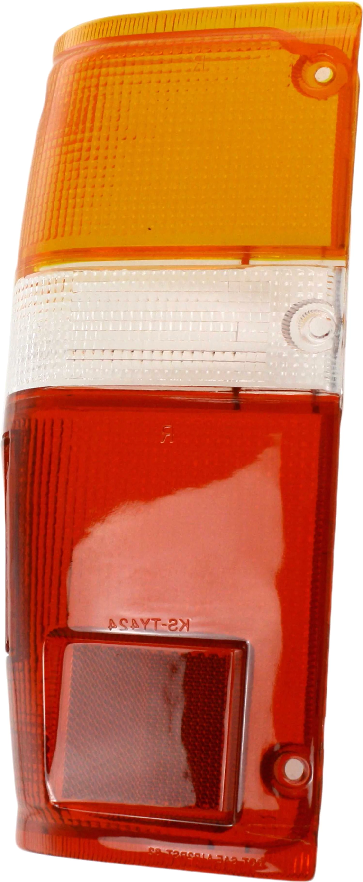 Tail Light Lens Compatible with 1984-1989 Toyota 4Runner 1984-1988 Toyota Pickup Driver Side 4Cyl 2.4L Plastic