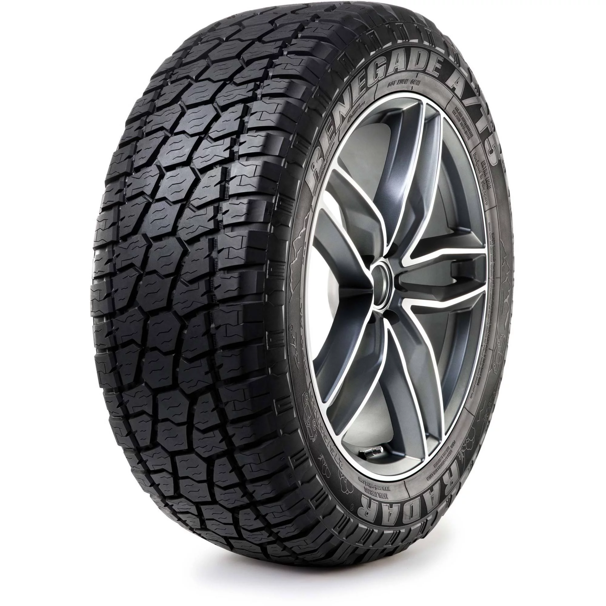 Radar Renegade A/T5 235/70R16 106 T Tire Fits: 2004-07 Honda Pilot EX-L, 2013 Ford Explorer Sport