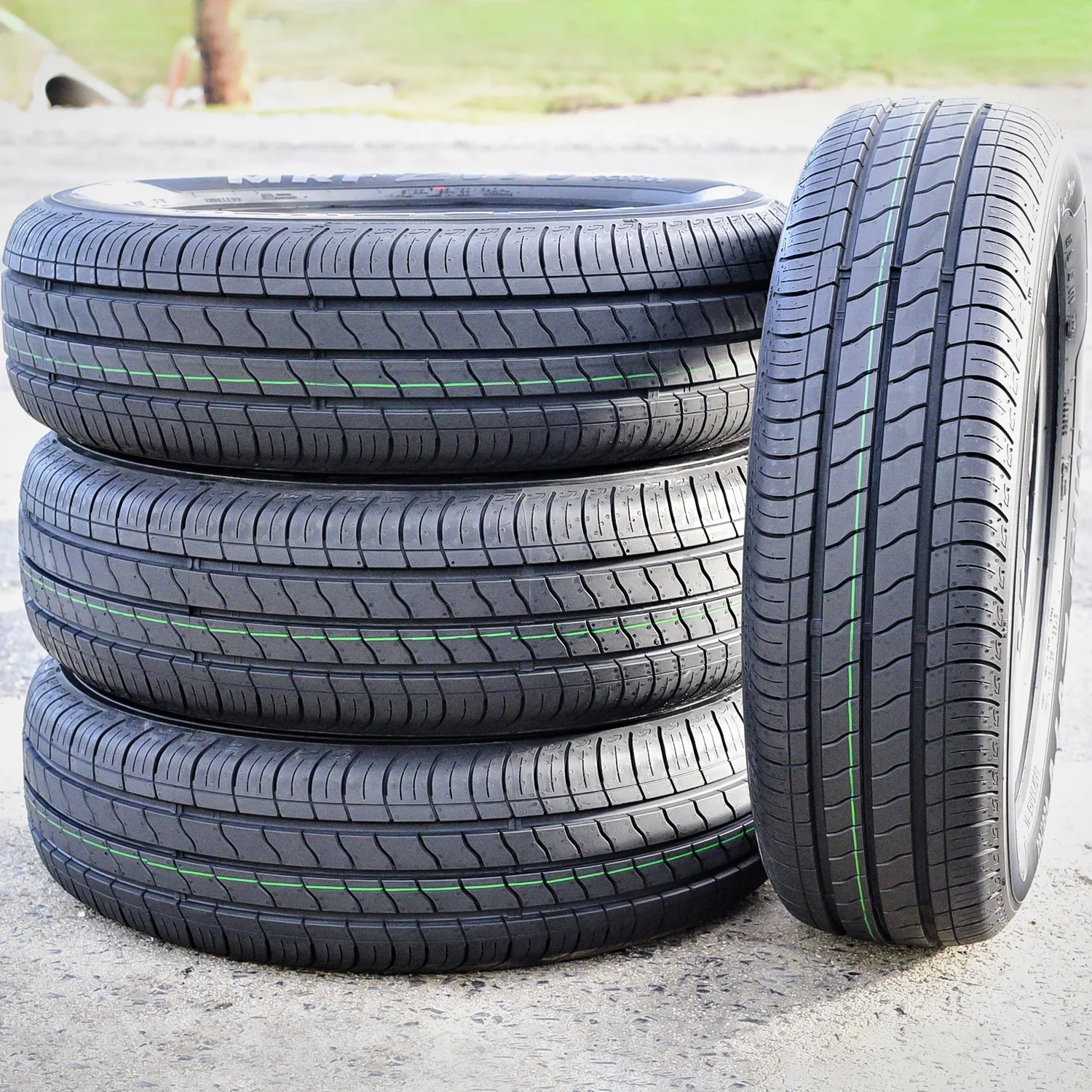 Set of 4 (FOUR) MRF ZVTV A1 185/65R15 88T A/S All Season Tires Fits: 2004-08 Toyota Prius Base, 2003-08 Toyota Corolla CE