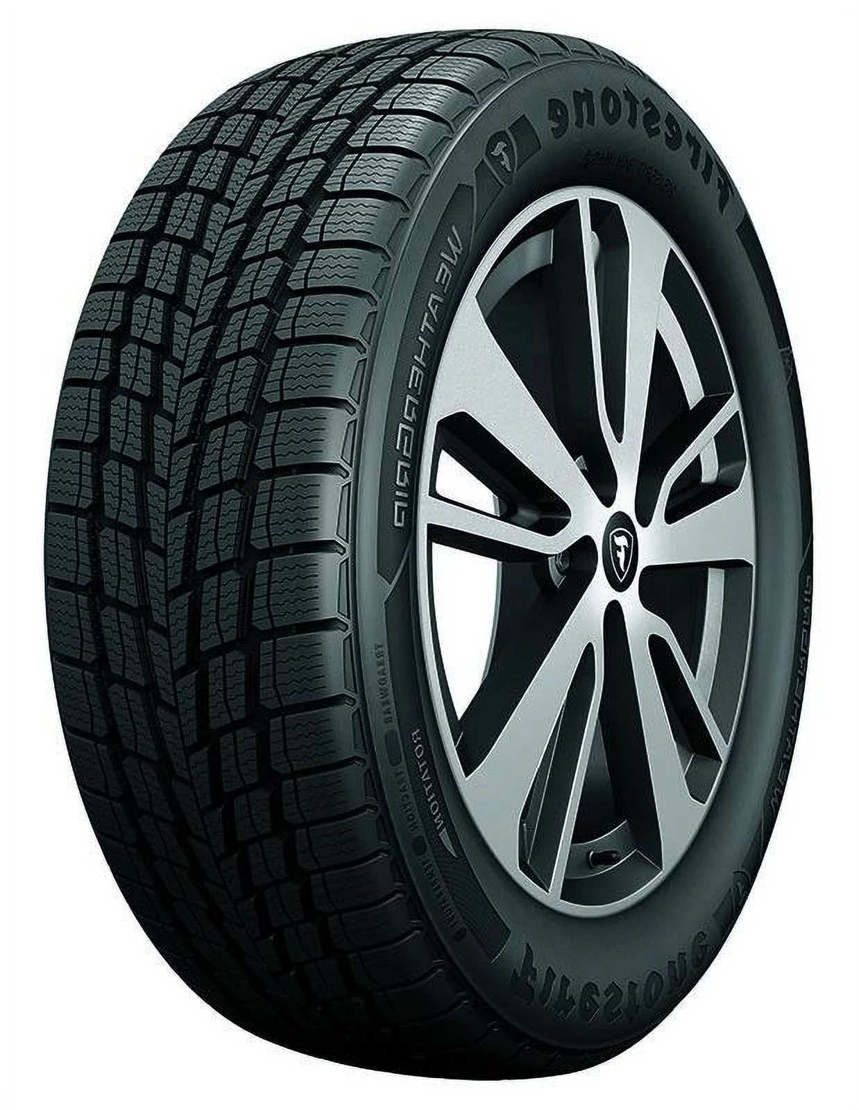 Firestone Weathergrip 235/65R17 104H Tire Fits: 2017-18 Honda CR-V EX, 2019 Honda CR-V LX