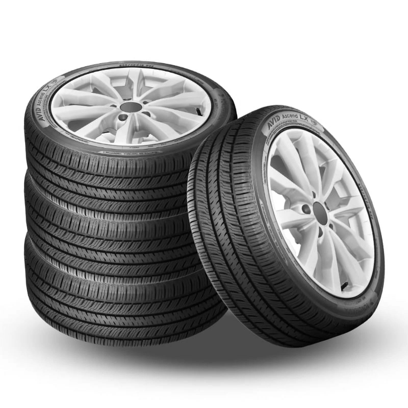 2 Yokohama Avid Acend LX 185/65R15 88H All Season Tires 85K Mileage Warranty 110132802 / 185/65/15 / 1856515