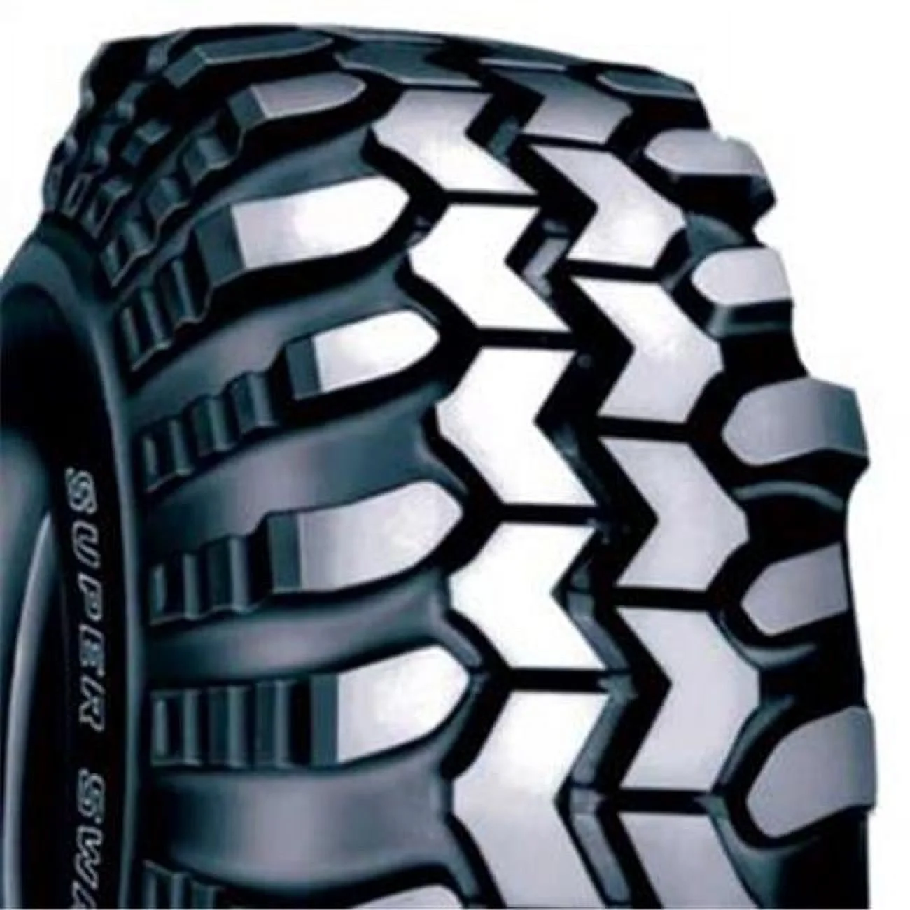 43 x 14.50-17LT 8 Ply Black Sidewall Super Swamper TSL SX Tire - Black Sidewall - 43 x 14.50-17LT