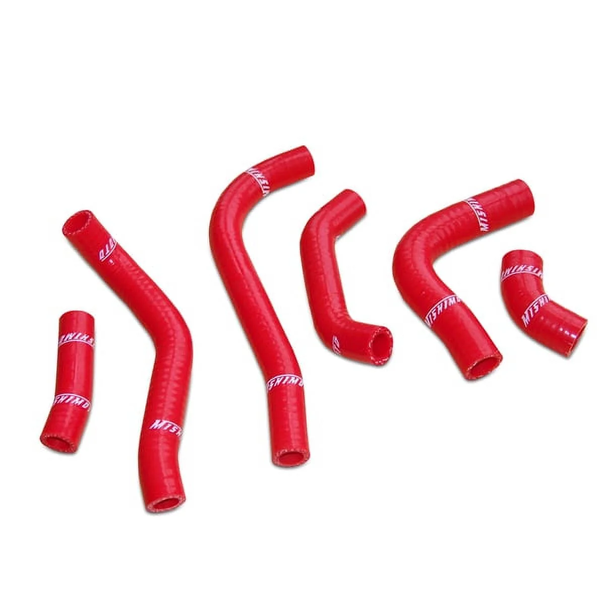 Mishimoto MMDBH-CRF450R-02KTYRD Dirt Bike Silicone Hose Compatible With Honda CRF450R 2003-2004 Red