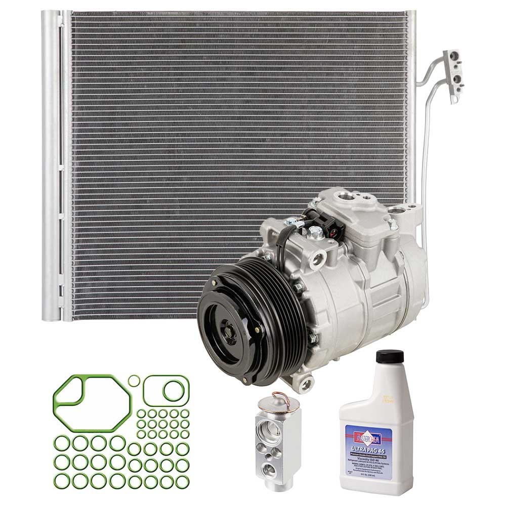 For Range Rover L322 2006-2009 A/C Kit w/ AC Compressor Condenser & Drier - Buyautoparts