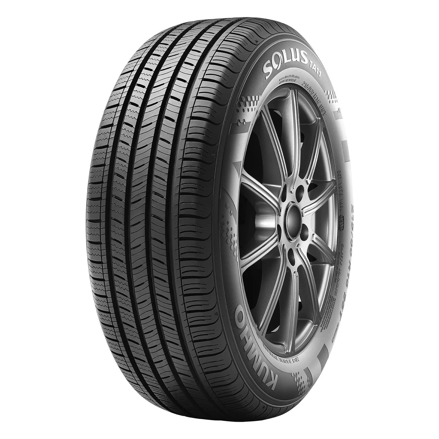 Set of 2 Kumho Solus TA11 215/65R15 96T Tires Fits: 2001-03 Toyota Sienna XLE, 1998-2000 Nissan Frontier XE
