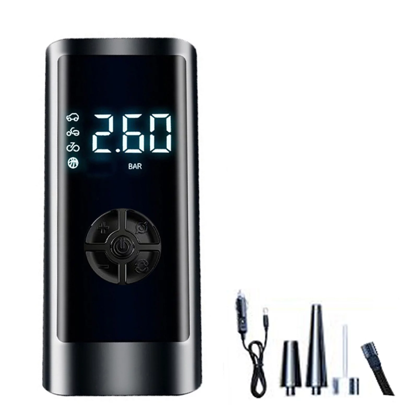 Nebublu Electric Inflator Pump for Cars, Portable Smart Digital Air Pressure, Inflate Anywhere