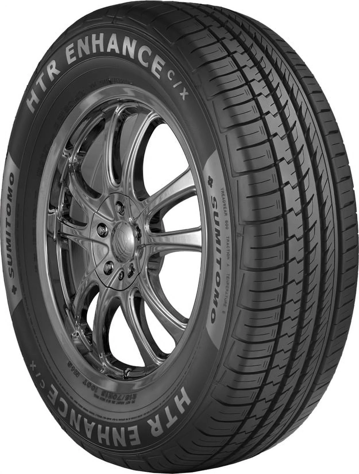 Sumitomo HTR Enhance CX 255/50R19 107H XL Tire Fits: 2020-23 Mercedes-Benz GLE350 4Matic, 2010-13 Acura MDX Base