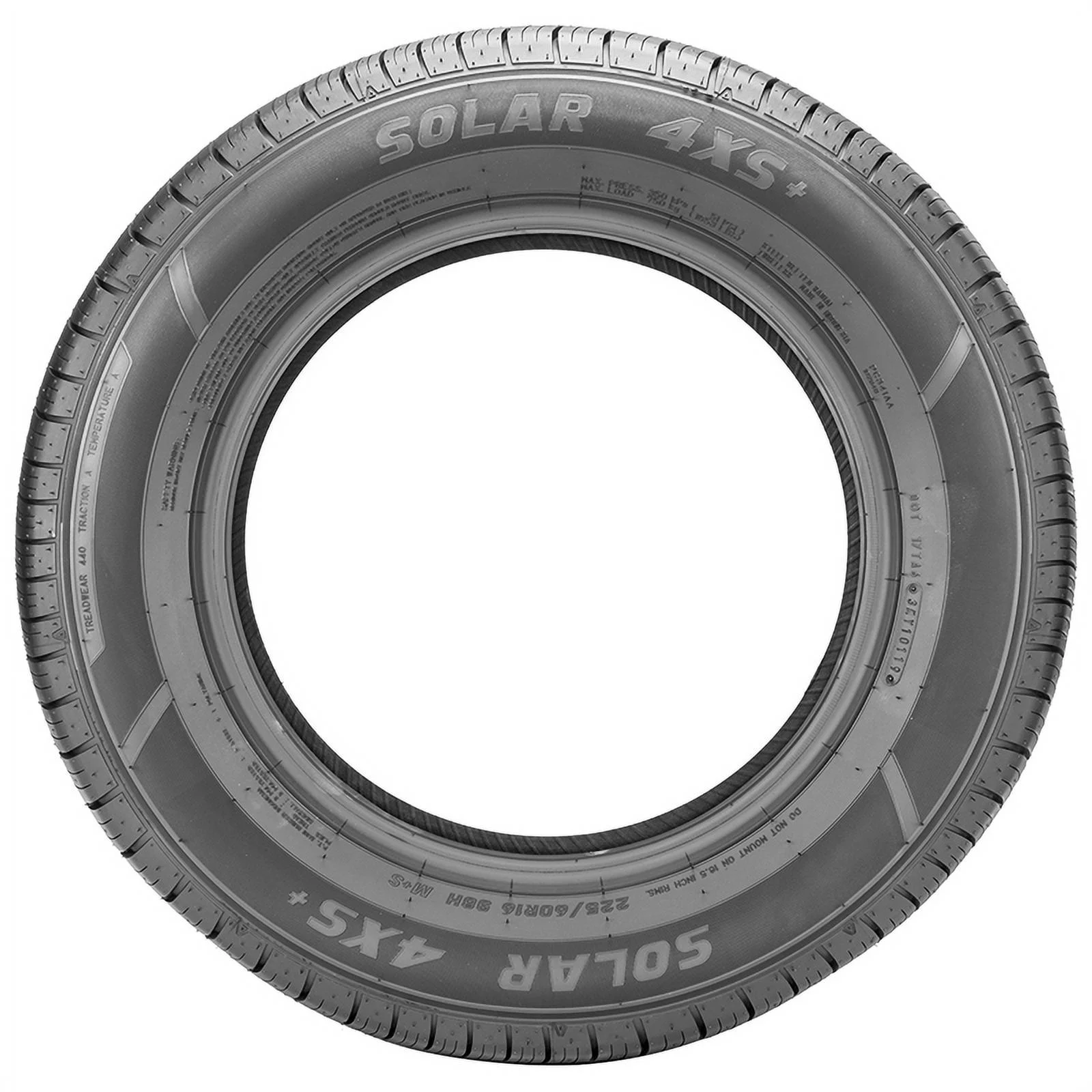 Solar 4XS + 205/55R16 91H All Season Tire Fits: 2012-13 Honda Civic EX-L, 2014-15 Honda Civic EX