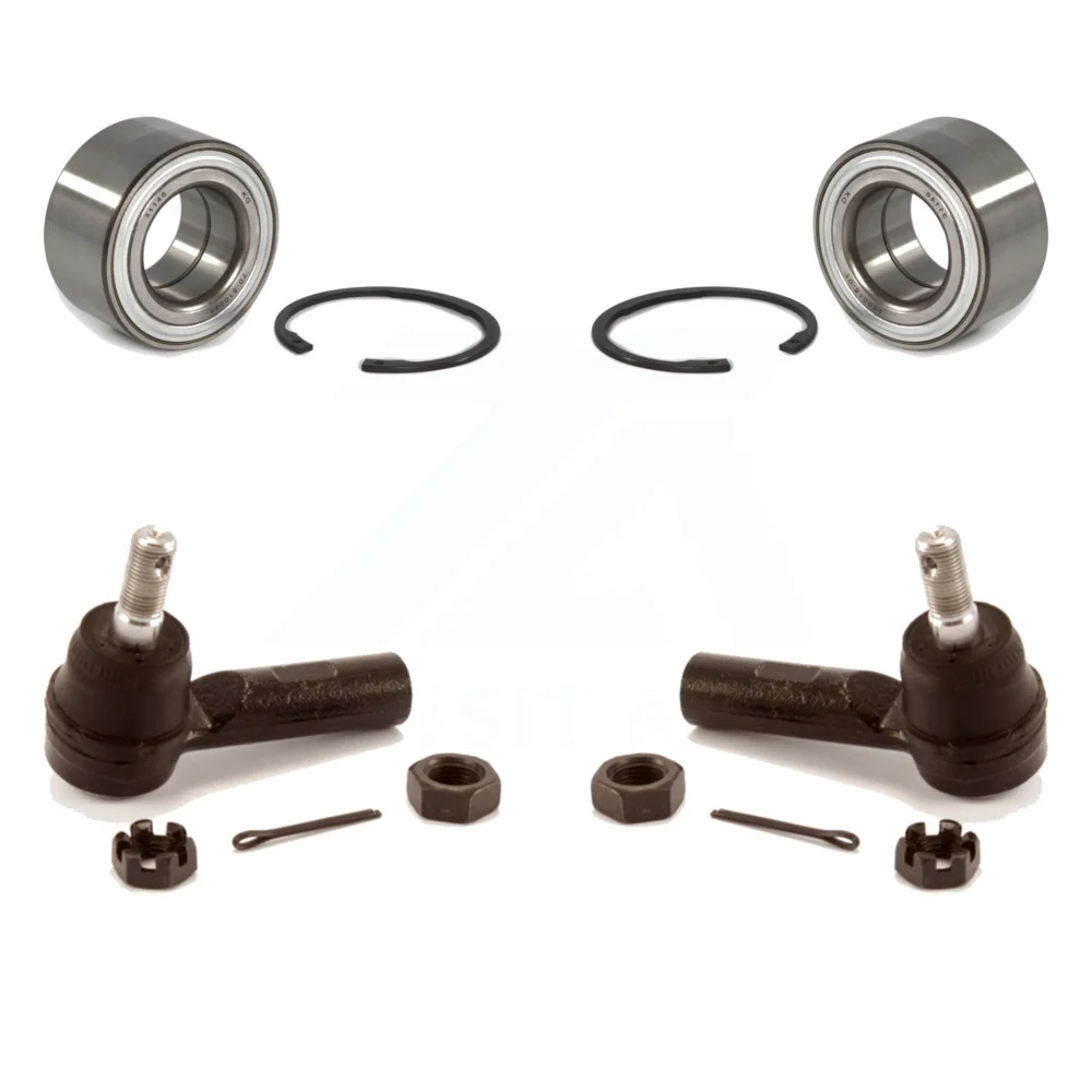 Transit Auto - Front Wheel Bearing And Tie Rod End Kit For Toyota Yaris Scion xD K77-100034