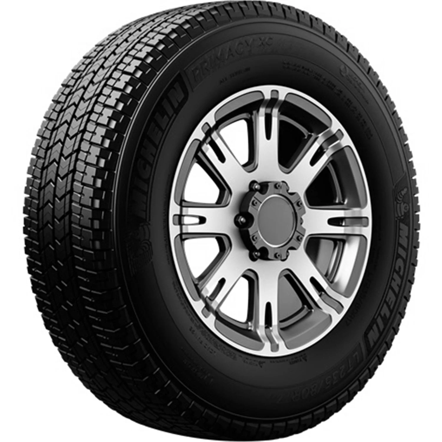 Set of 4 Michelin Primacy XC LT235/80R17 120R E Tires Fits: 2011-18 Chevrolet Silverado 3500 HD LTZ, 2011-13 Ram 3500 Laramie Longhorn