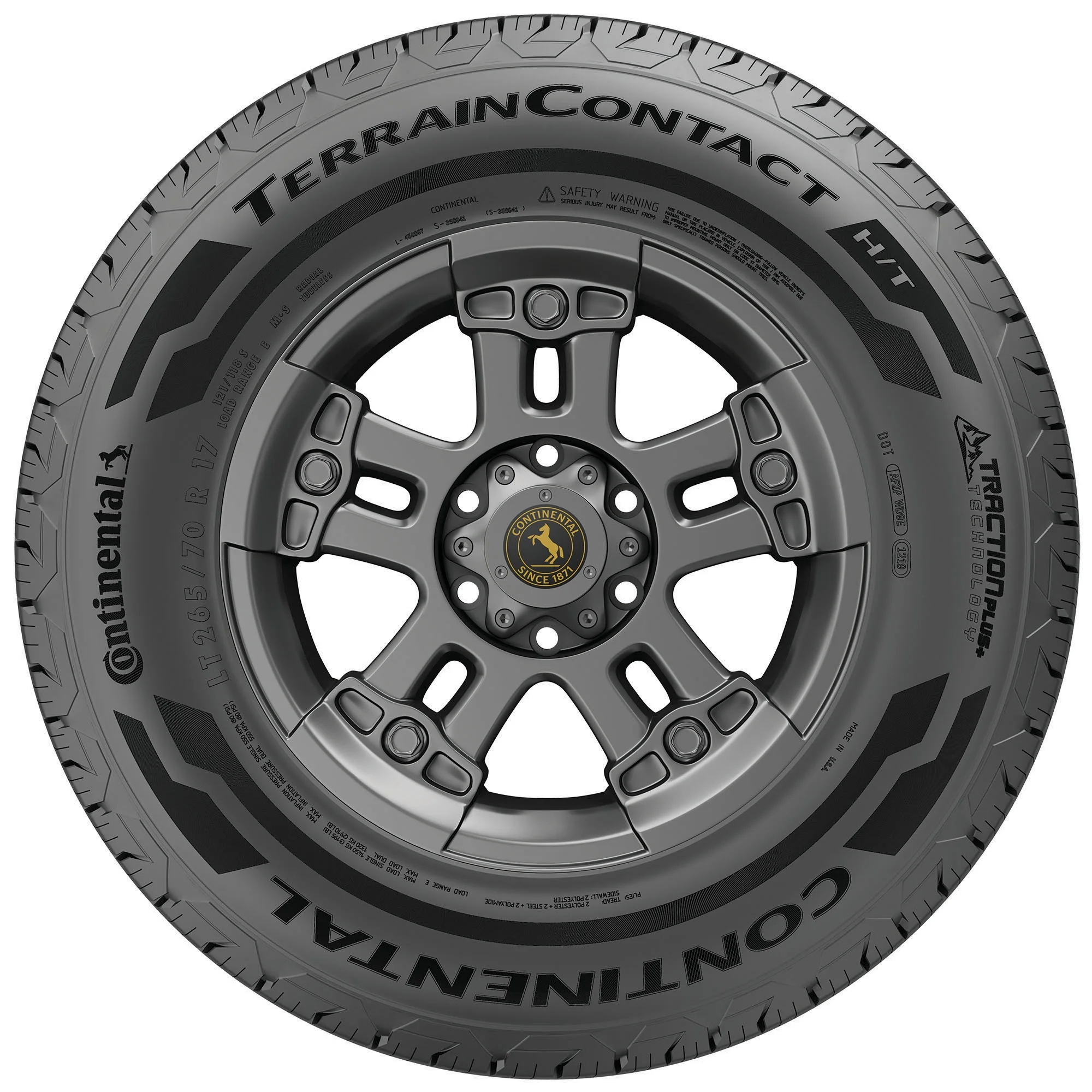 Continental TerrainContact H/T All Season 265/70R17 115T Light Truck Tire