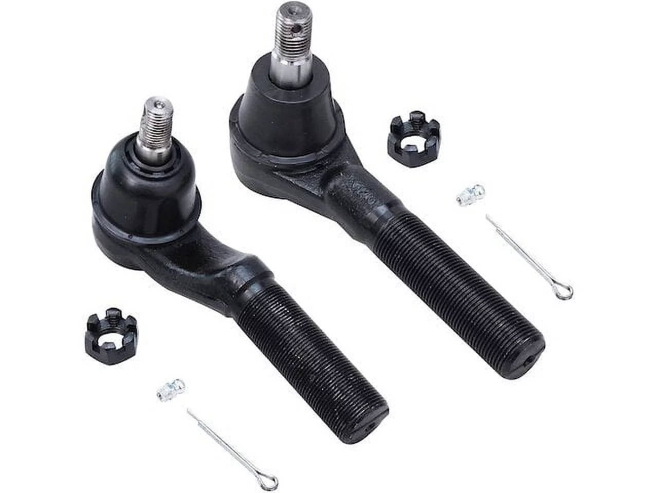 Outer Tie Rod End Set - Compatible with 2000 - 2002 Ford E-450 Econoline Super Duty Custom 2001