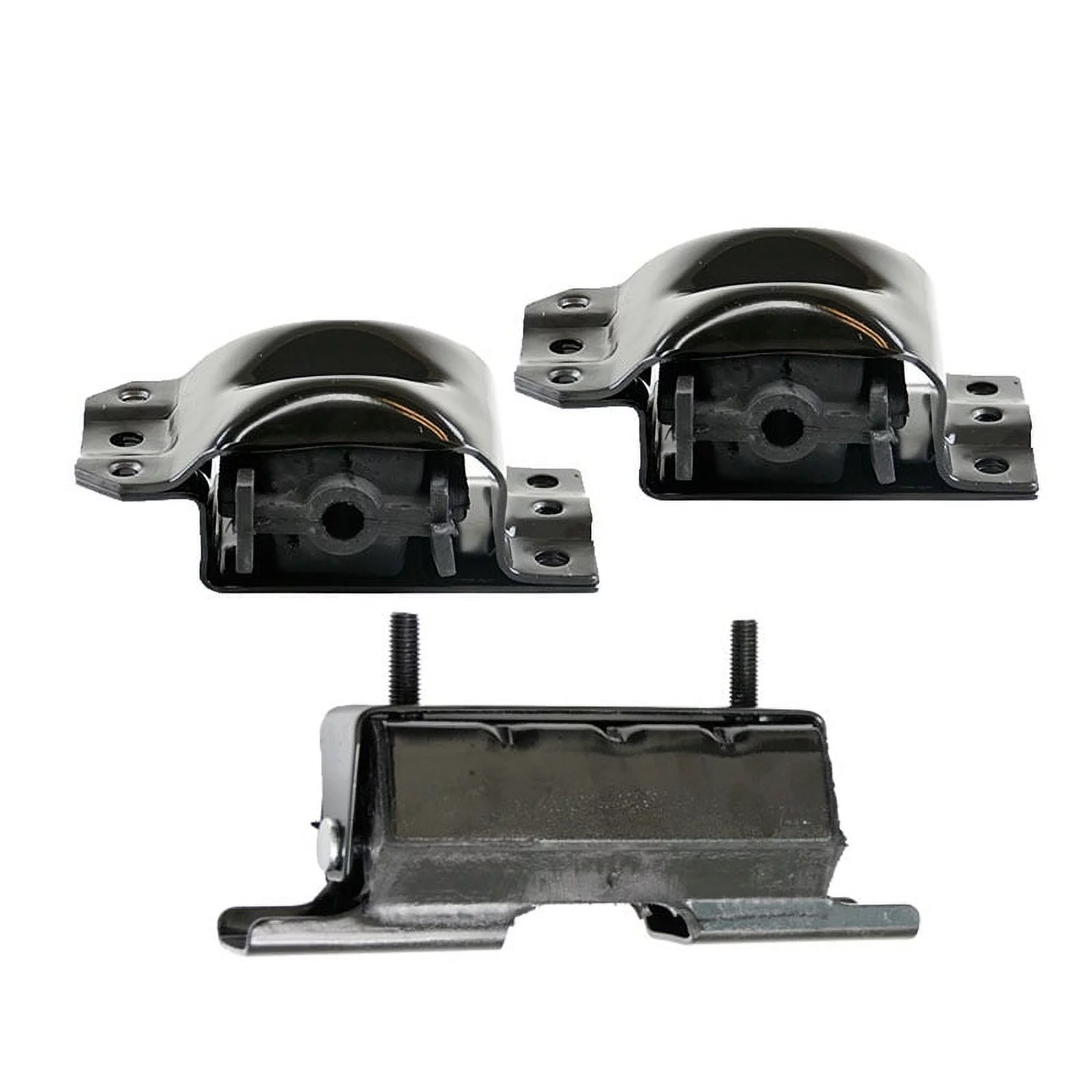 K2384 Fits GMC Yukon 1992-2000 5.7L/1994-1997 6.5L Diesel 4WD Motor&Trans Mount 3pcs : A2637, A2637, A2638
