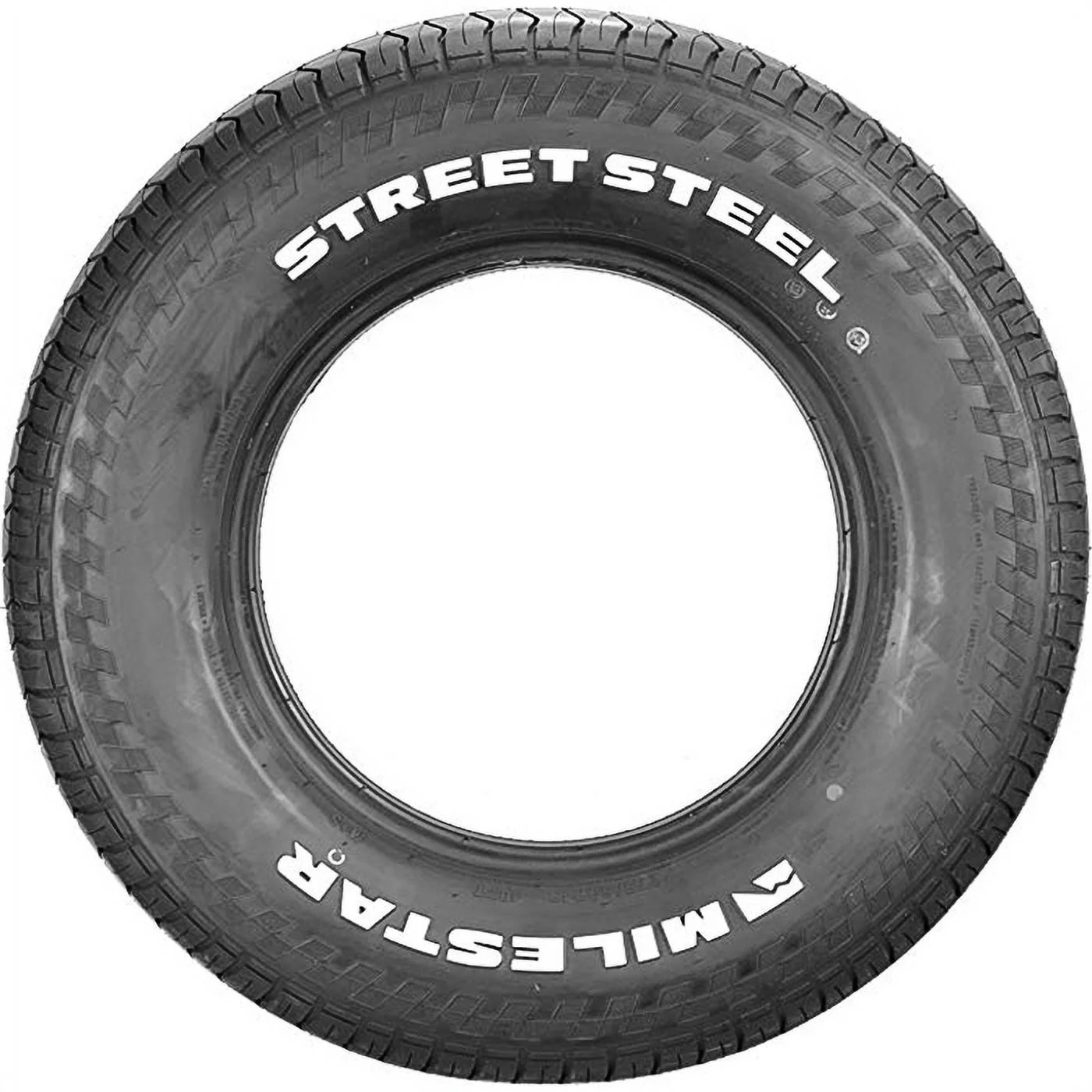 Pair of 2 (TWO) Milestar StreetSteel 295/50R15 105S A/S All Season Tires