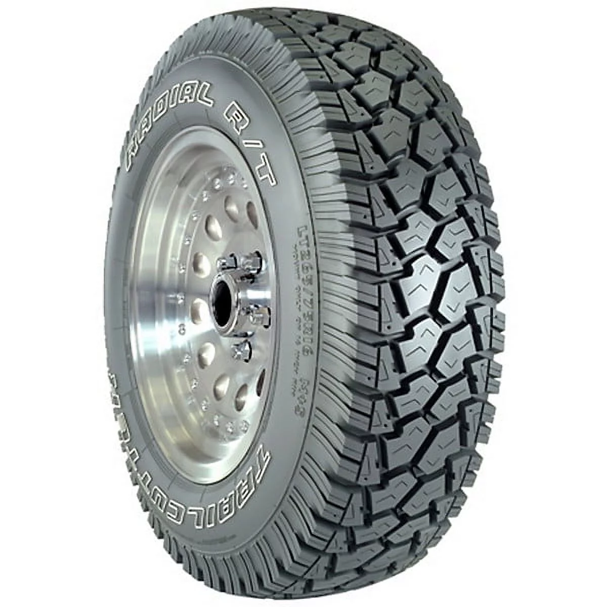 Eldorado Trailcutter AT2 225/7016 103T SL BW Fits: 2000-01 Jeep Cherokee Classic, 1997-99 Jeep Wrangler Sahara