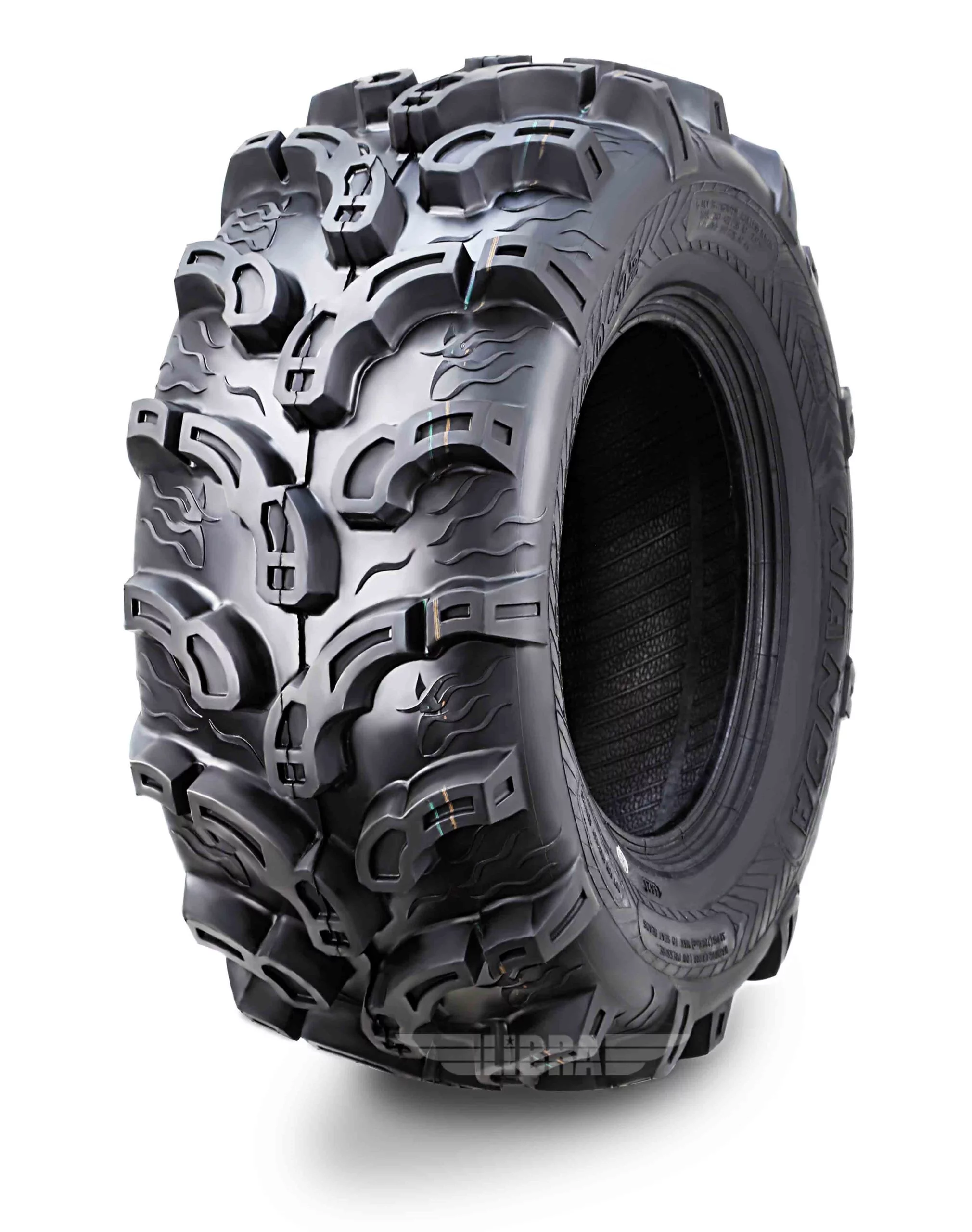One New Premium ATV/UTV Tire 27x9-12 27x9x12 6PR P375 10219 Super Lug Mud