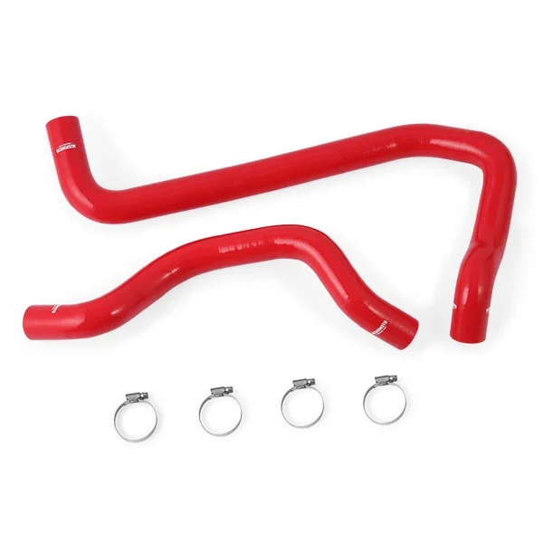 Mishimoto MMHOSE-VET-14RD Silicone Hose Kit Compatible With Chevrolet Corvette Stingray / Z06 2014-2019 Red
