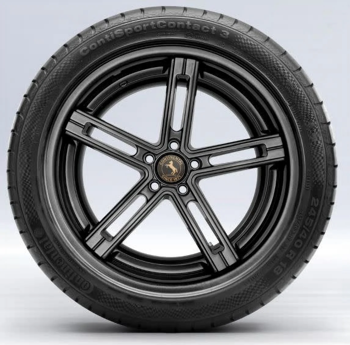 Continental Tire ContiSportContact 3 Summer 255/35R18 94 Y Tire 1 Fits: 2011 BMW 328i Base, 2016-19 Cadillac ATS V
