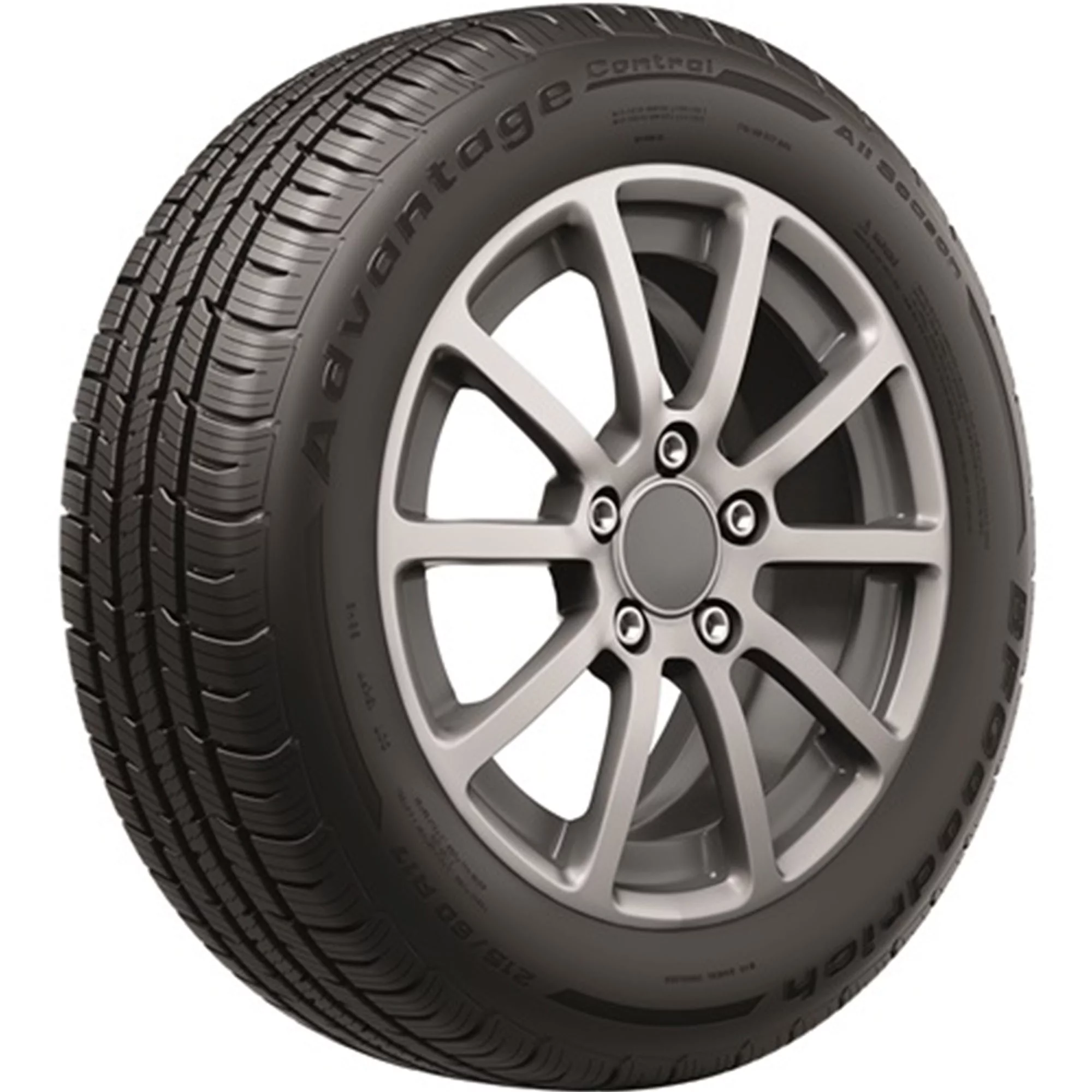 Set of 4 BFGoodrich Advantage Control 225/65R16 100H Tires Fits: 2021-22 Chevrolet Trailblazer L, 2004-09 Nissan Quest SL