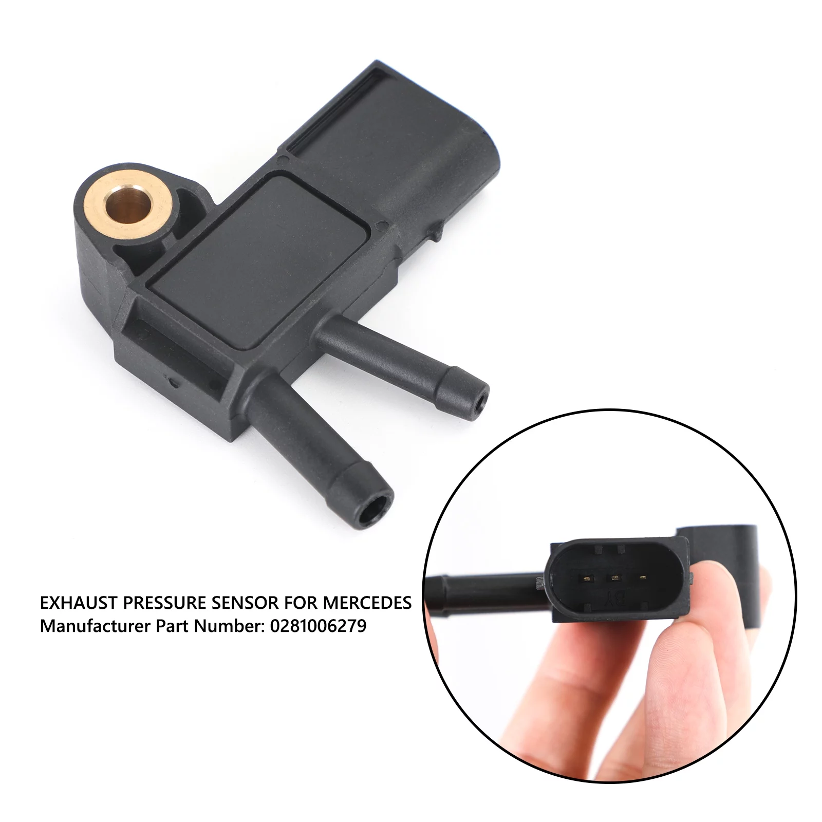 DPF Exhaust Pressure Sensor 0281006279 For Mercedes-Benz A B C E G Class