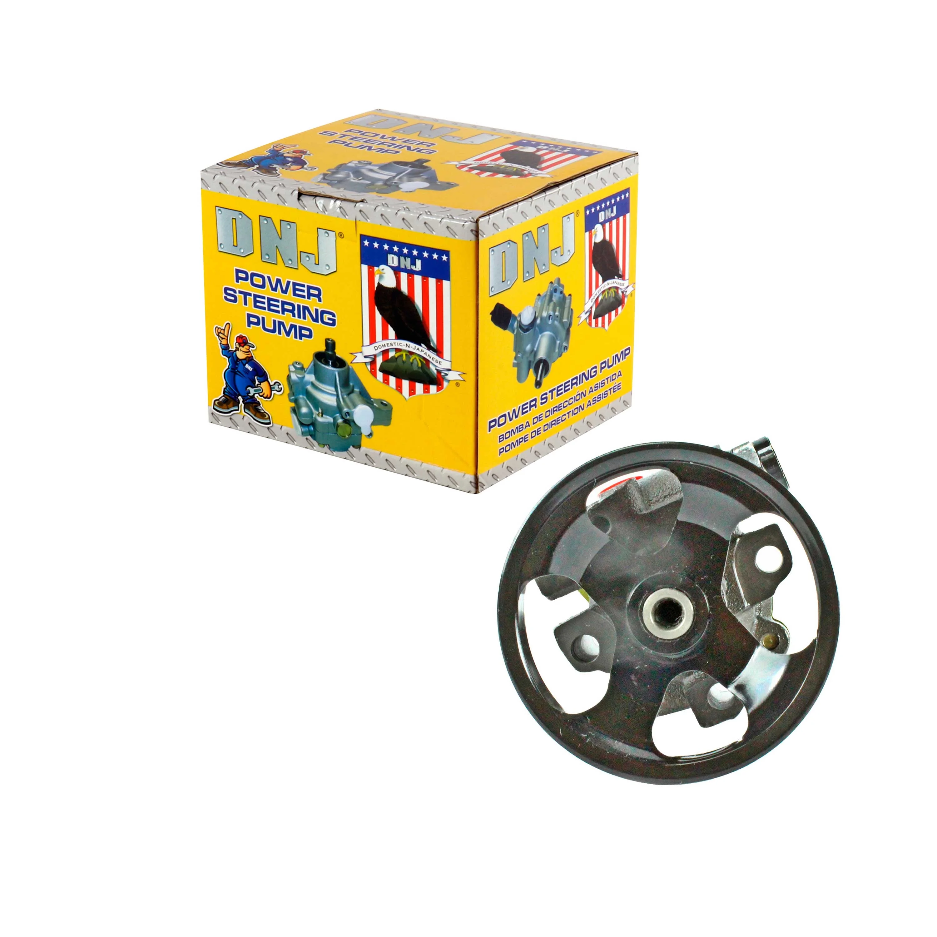 DNJ PSP1267 New Power Steering Pump Fits Cars & Trucks 01-04 Toyota Tacoma 2.7L L4 DOHC